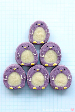 mybakingobsession:  Icebox Penguin Cookies