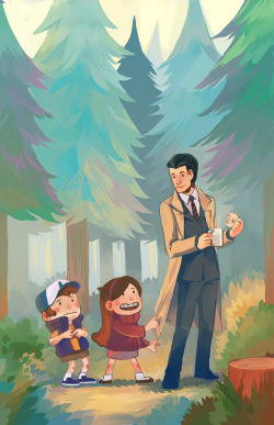 legaldata:  Gravity Falls/Twin Peaks by ~nuu 