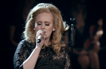  Happy first anniversary Adele at the Royal Albert Facking Hall 
