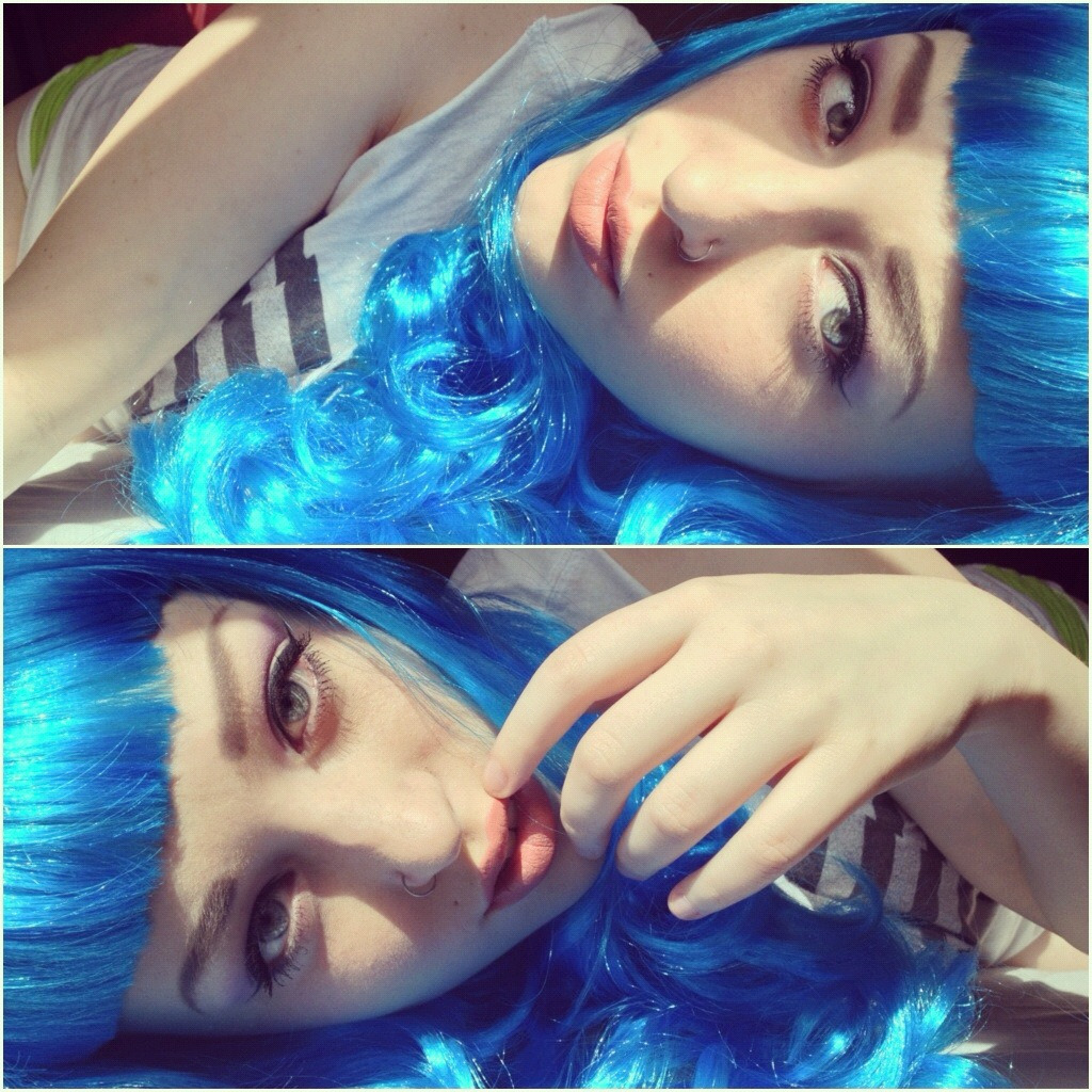 aman-duh:  Blue 💙   Follow me on Instagram- littleredfawn