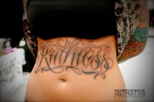 destructive-doll:  Boog tatts, Hamilton convention 2012 
