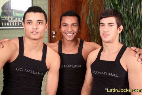 wannapeacock:  LatinJocks - Marcelo, Arno & Rodrigo +Photos Video 
