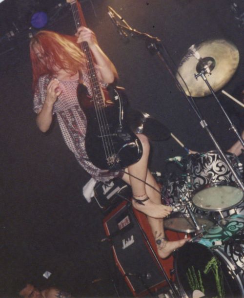 Another shot of L7 from the early-90’s at the old 9:30 Club in DC.