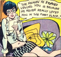 elizabitchtaylor:From Falling in Love #104 (DC), January 1969