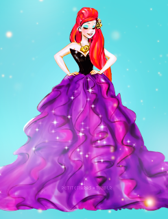  Disney Princesses modeling the Designer Villains gowns.   omg i love this!