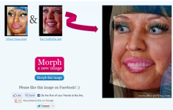 Disapprovingblackgirl:  Stupidsexycronus:  I Tried To Morph Th Ese Pictures Of Nicki