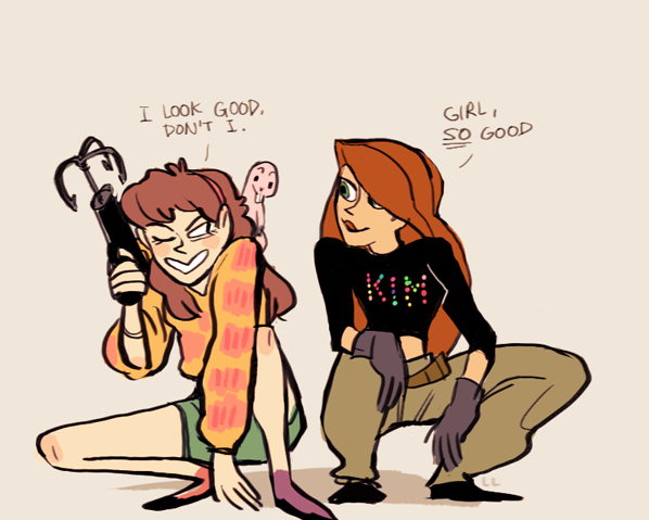 dannyfenton:  lowlighter:  been seeing a lot of Gravity Falls crossovers with other