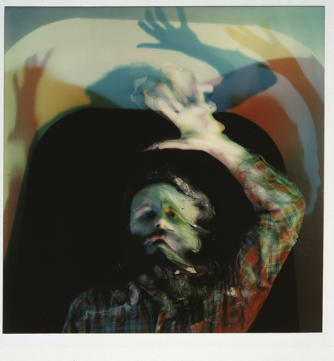 drawpaintprint:  Lucas Samaras: Photo- Tranformation 1973 (1973) modified SX-70 Polaroid prints  