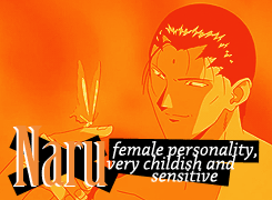 yyhlove:  Sensei Personalities requested by → anon  thank you to those who informed