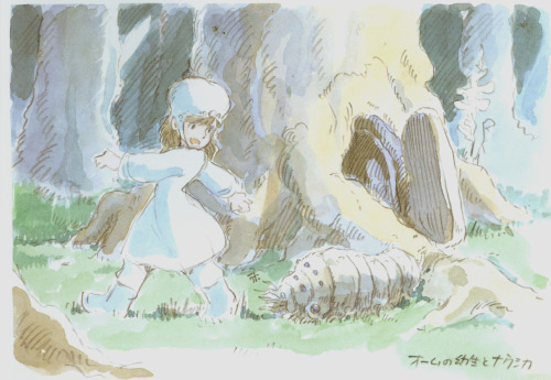 fehyesvintagemanga:Miyazaki Hayao – Nausicaa of the Valley of the Wind