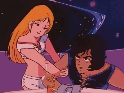 r4ytrace:Crusher Joe The Movie - Disco Scene - Part II‘Joe… Why don’t we dance? Like there’s no tomo