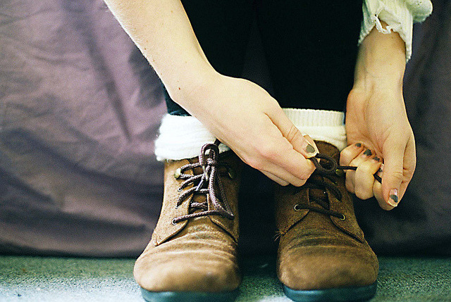 flanerie:  Boots by Hazel Castle on Flickr. 