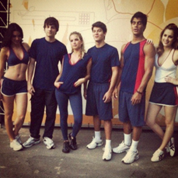 borgesgasm:  Primeira prova de roupa, uniforme de ginástica, - @izettel- #webstagram