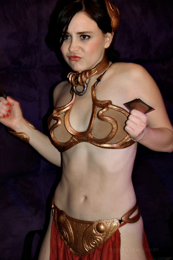 1987-1994:  Slave Princess Leia Cosplay 