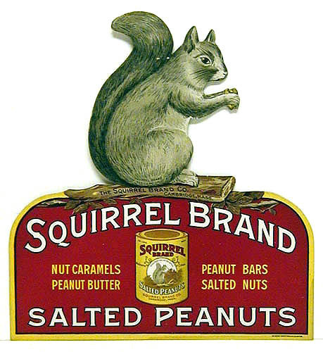 what-floats-my-boat:Squirrel Brand Salted Peanuts1910Flickr: Joan Thewlis 