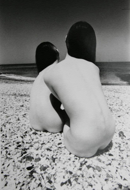 shoulderblades:  twin, kishin shinoyama, 1969 