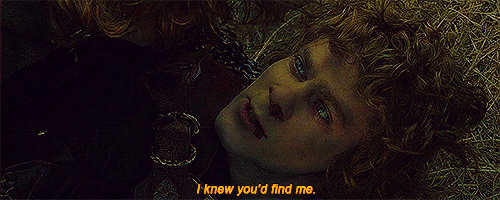 allthempreg:nausiwindstrider:“Are you going to leave me?” #you guys #do you know that Merry is eight