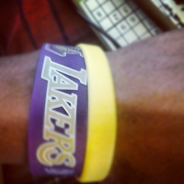 jayysteez:  #LAkers 1st preseason game - 10/7 @ 7pm (vs Warriors) (Taken with Instagram)