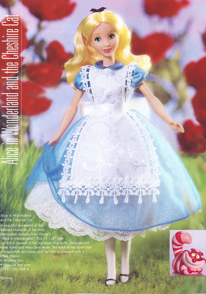 Disney's Alice in Wonderland with Cheshire Cat Collector Doll