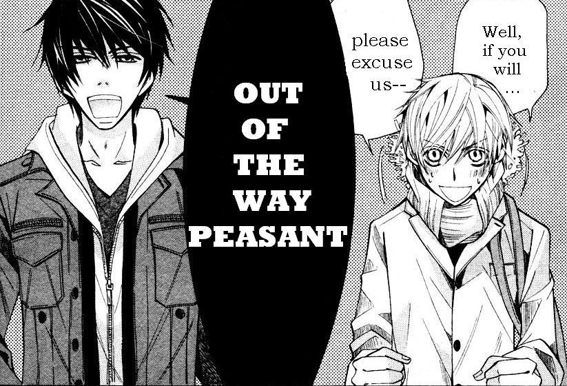 thefairybunnyoflove:  OUT OF THE WAY PEASANT 