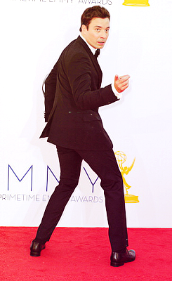 glenn-rhee:Jimmy Fallon @ The 64th Annual Emmy Awards