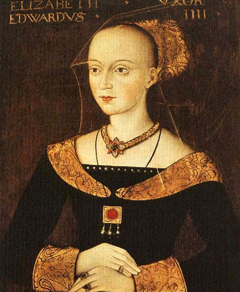 Queens of England, Elizabeth Wydeville, 1437 - 1492Elizabeth was born around 1437 in Northamptonshir