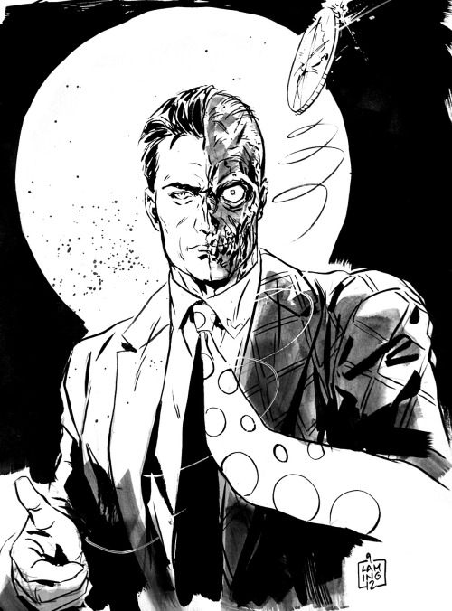 theessentialsofcool:Harvey Dent by Marc Laming