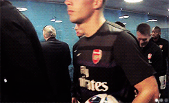 Manchester City vs the Arsenal [tunnel cam]