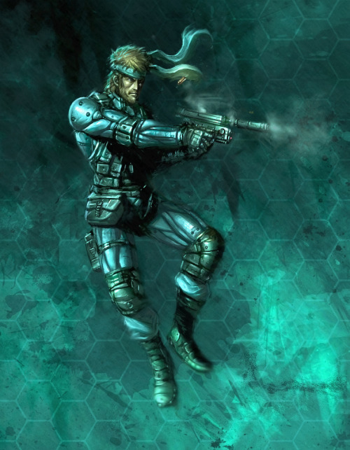 theomeganerd:  Metal Gear Solid | Artwork by mikajima 