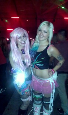 Agustina Day 1 &lt;333 the reflectors on my kandi ruined this picture though :c 