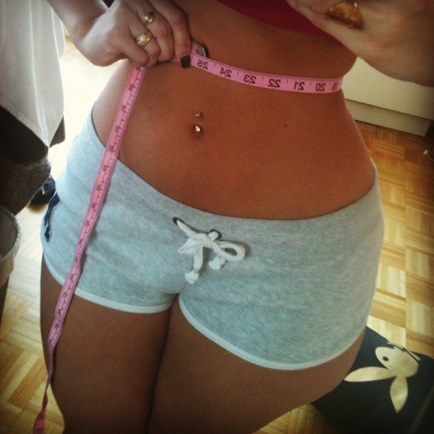 growingconcerned:  extra points for waist measurements. take note wannabes. this