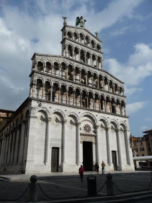 San Michele in Foro, Lucca. Built originally in 795 and reconstructed in 1070 by will of Alexander I