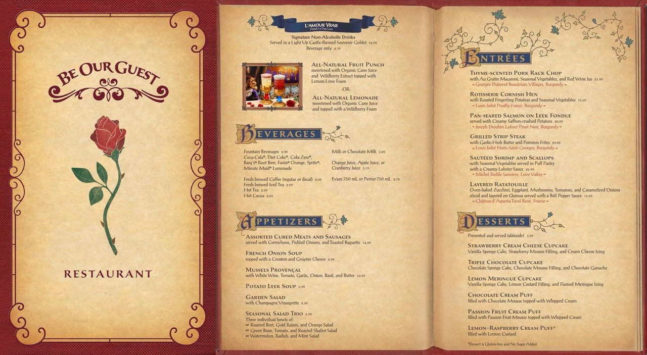   Be Our Guest Restaurant at New Fantasyland, Magic Kingdom Park, Walt Disney World