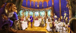   Be Our Guest Restaurant at New Fantasyland,