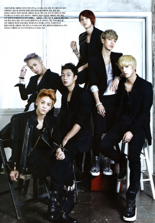 junseungpervytroll:  [High-Res] ‘Beast Elle Girl August Edition 2012' –– Beast 