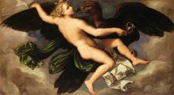nevagiveup:  The Rape of Ganymede Zeus fell