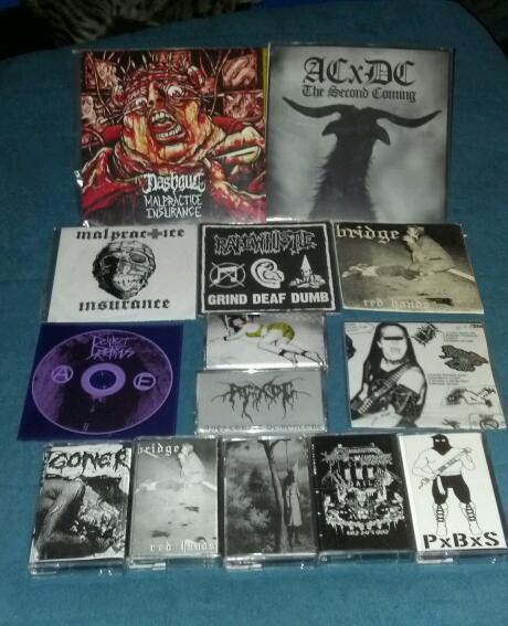 satanicxsperm818:  This is just some of the merch I’ve collected this year from