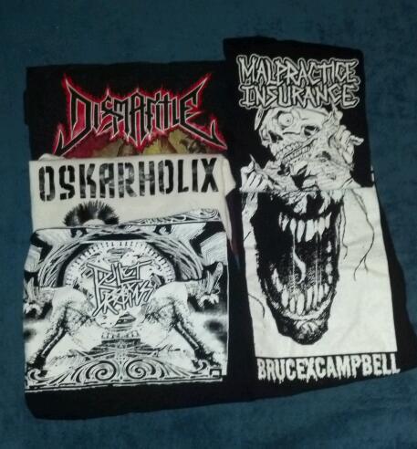 satanicxsperm818:  This is just some of the merch I’ve collected this year from