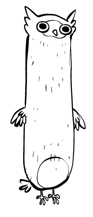 nedroidcomics:Today over on Twitter I presented many facts about owls. I hope you find them informat
