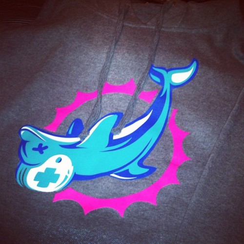 New pink dolphin hoody (Taken with Instagram)