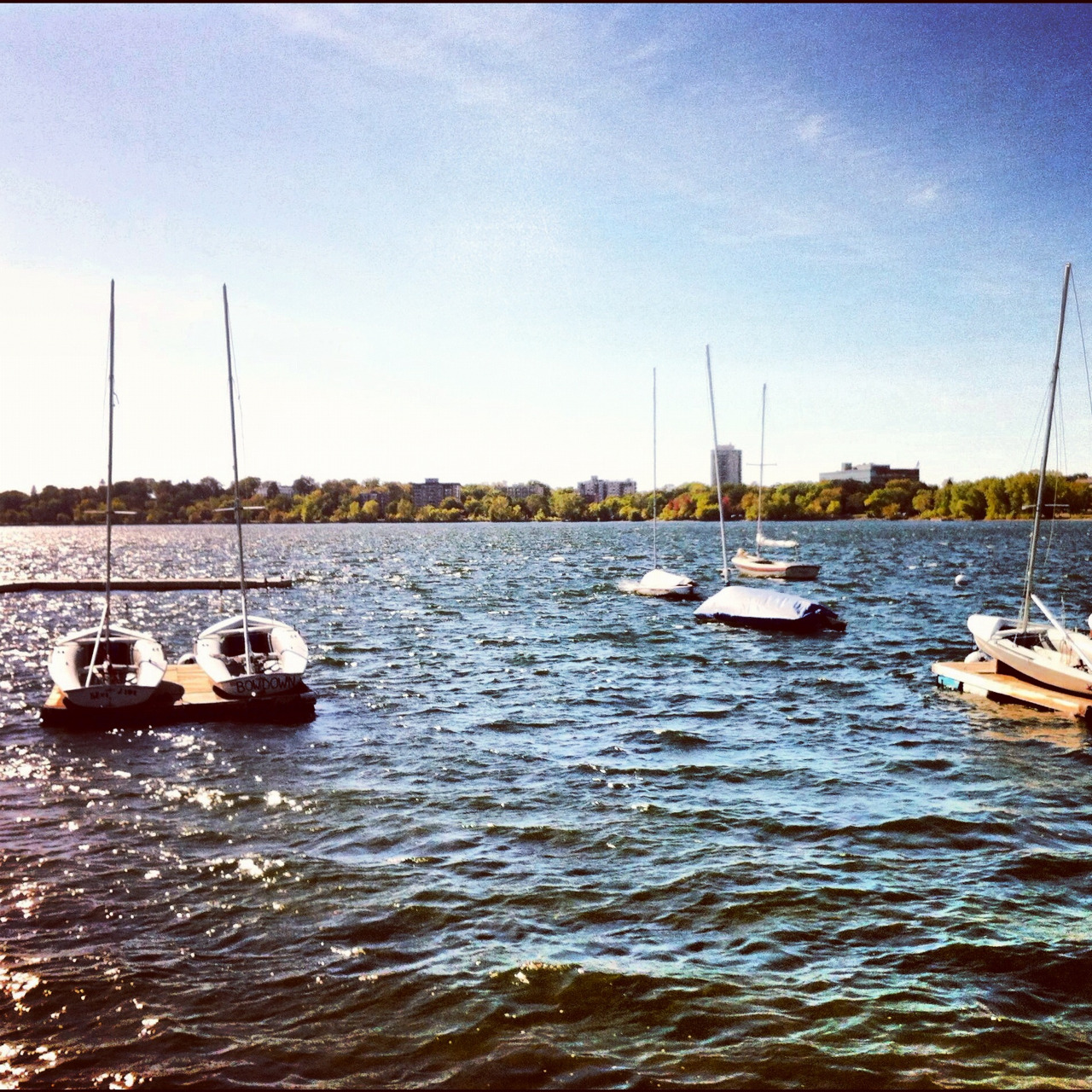 I’ll take more 70 degree days, Mondays off, and trips to the Tin Fish like today before winter falls on Minneapolis please. Tin Fish is still open through Oct. 7.