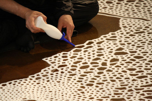 freeandimperfectthoughts:asylum-art:  Motoi Yamamoto’s Incredible Saltscapes Japanese artist Motoi Yamamoto sees more uses in salt than the ordinary person. His artwork stems from the death of his sister, who passed away at a young age from brain cancer.