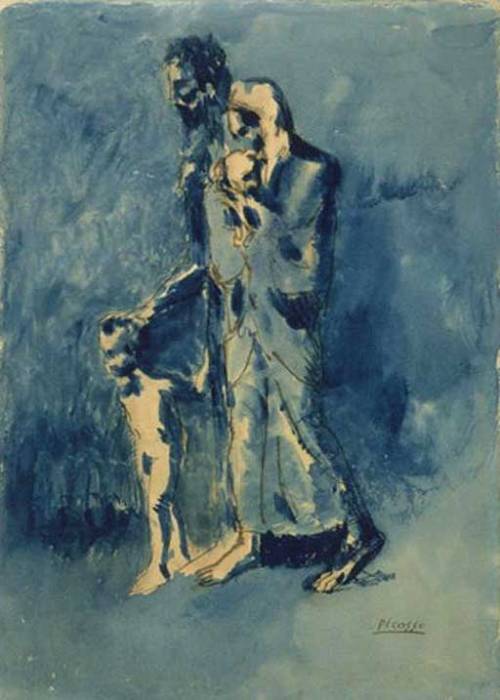  from picasso’s blue period  porn pictures
