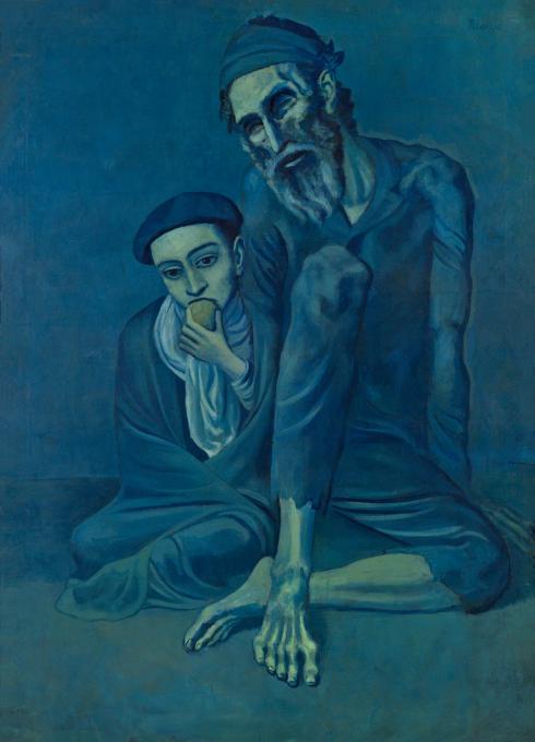 XXX  from picasso’s blue period  photo