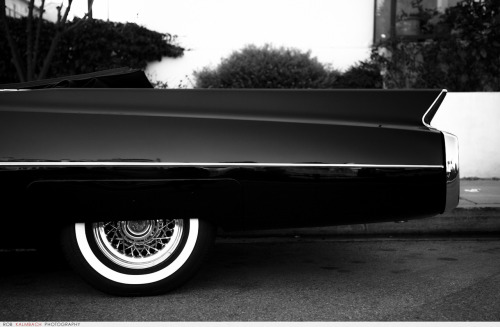 rob-kalmbach:  1963 BLACK CADILLAC - this black caddy was mischievously parked by the ocean, in marina del rey california.  