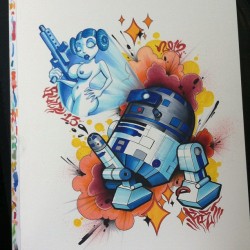 starwarsgonewild:  Rad R2-D2 by martyrietmcewen