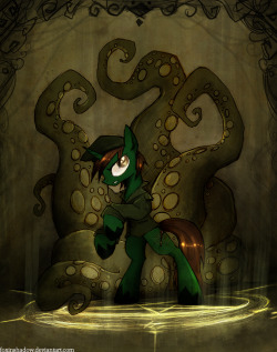 A little bit&hellip; lovecraftian commission for http://darthrex918.deviantart.com/