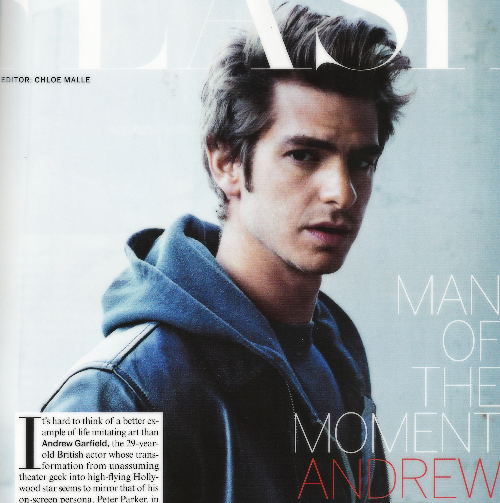 rainbowbright:  Andrew Garfield by Anton Corbijn. Vogue, October 2012.  