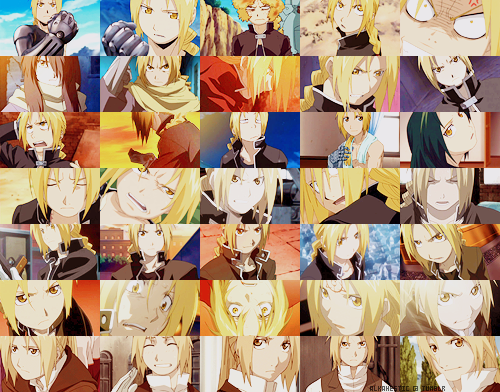 alfonsheiderich:  alkahestic:  kokoromeister:  alkahestic: edward elric — age six to eighteen  #it pains me when I look at these #because I noticed that as they go on #there are less and less pictures of him smiling #or being goofy #like he started