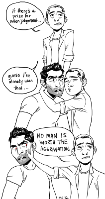 daunt:  arizonagarbage:  jeremyjohnirons:   derek dont you mean HUNKULESE  OH. MY. GOD. THIS DESERVES A FOREVER REBLOG.  And then one of my fav classic Sherlock artists started drawing Teen Wolf and I cried a little;;;;  